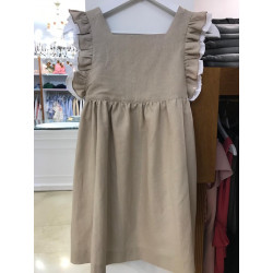 VESTIDO CAMEL